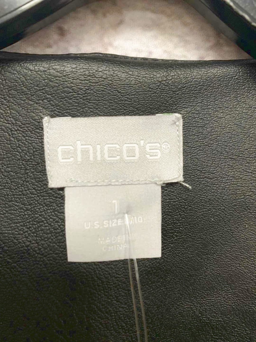 Chicos Size 1 Black sweater