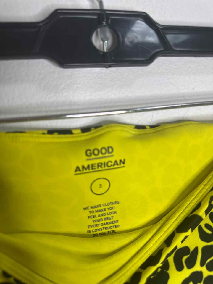 Women Size 3 Good American Yellow athletic pant