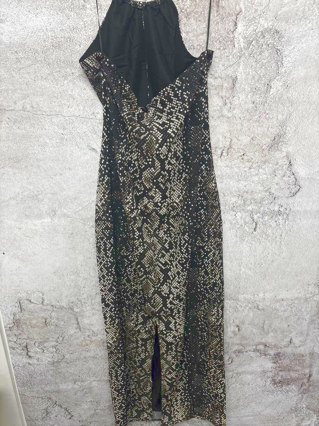 Fashion Nova Size L Black spaghetti strap dress