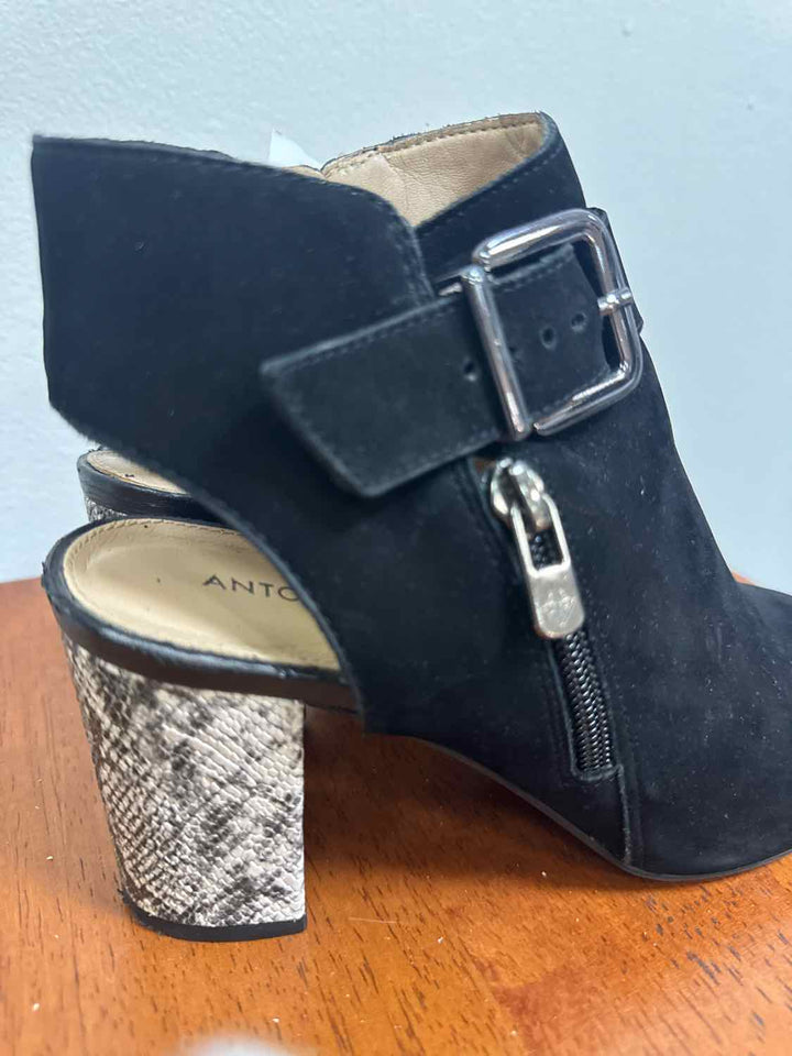 Antonio Melani Shoe Size 7.5 Black boots med heel