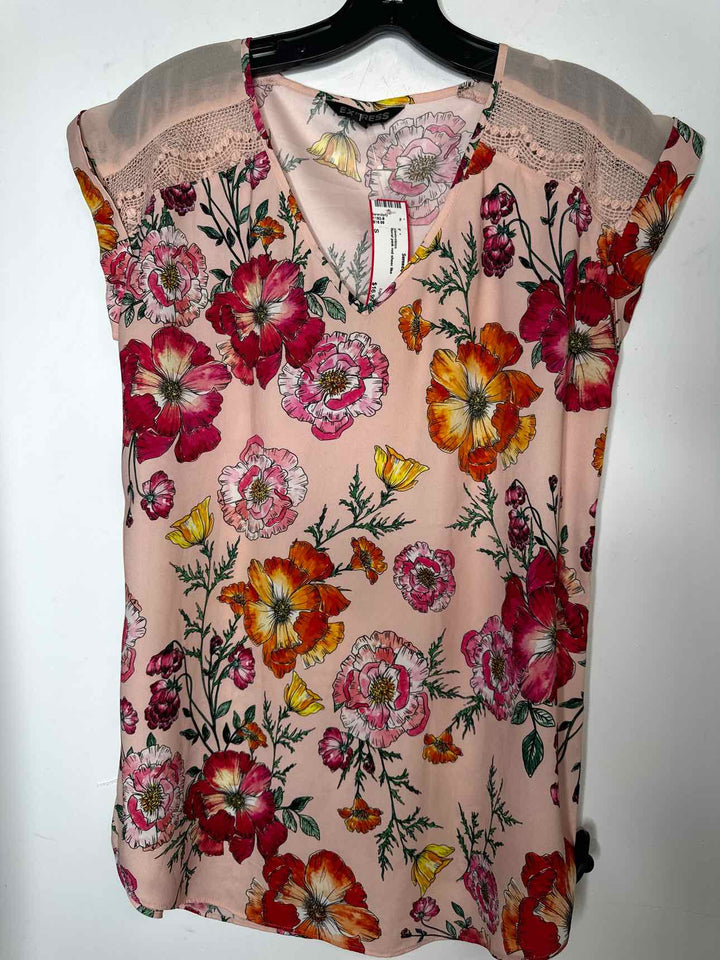 Express Women Size S floral sleeveless