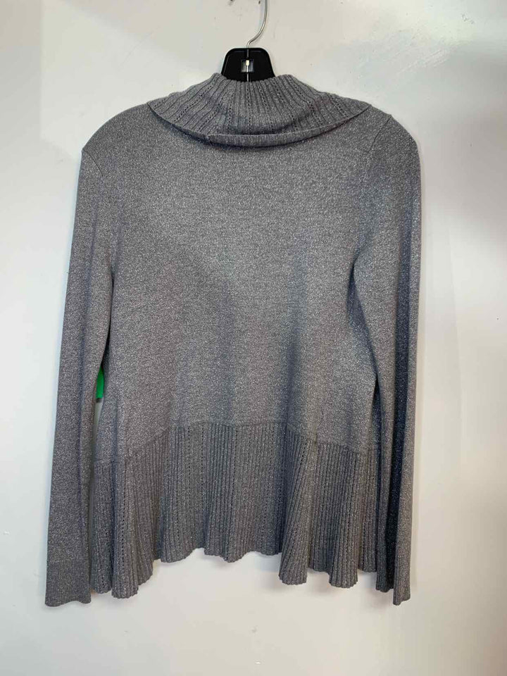 White Black Market Women Size XS silver cardigan