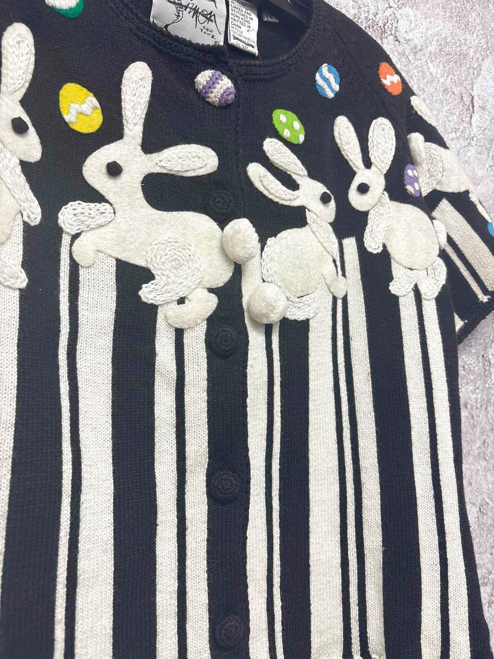 Michael Simon Size S Black Print sweater