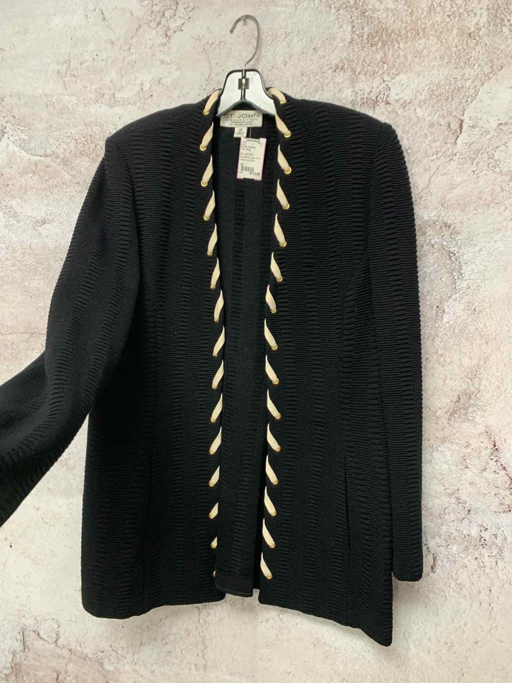 St John Collection Black Women Size 12 jacket