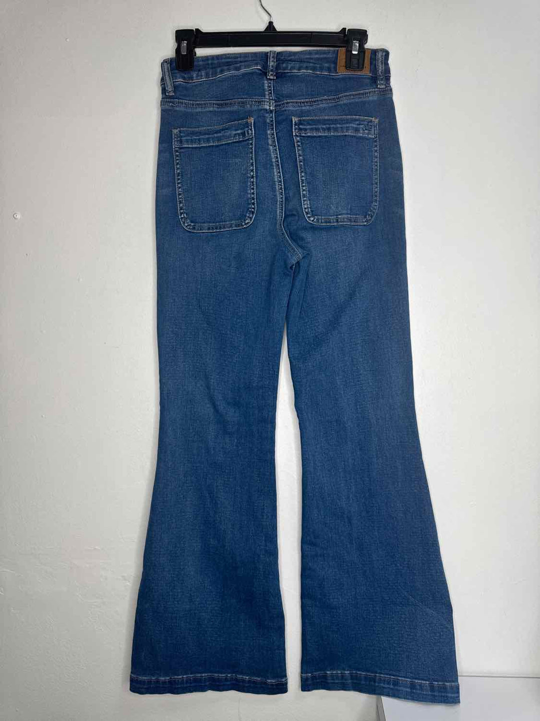 American Eagle Size 8 Denim Wide Leg Jeans