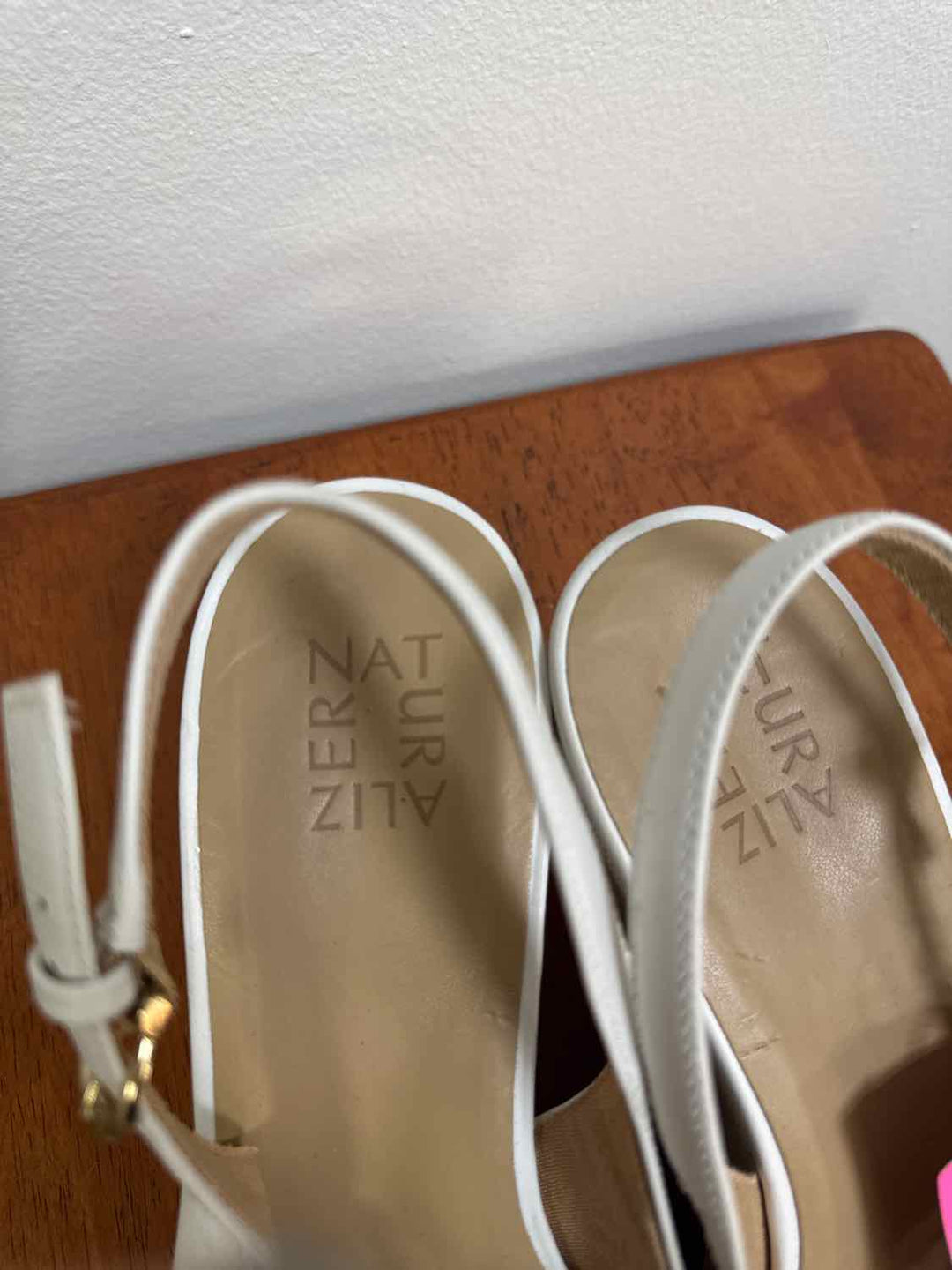 Naturalizer Shoe Size 10 White wedge