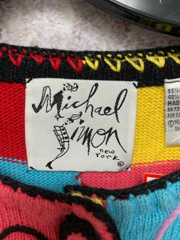 Michael Simon Women Size S Multi-Color cardigan