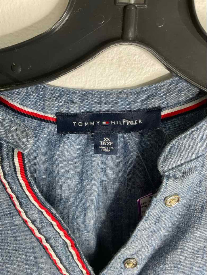 Tommy Hilfiger Size XS Blue long sleeve top