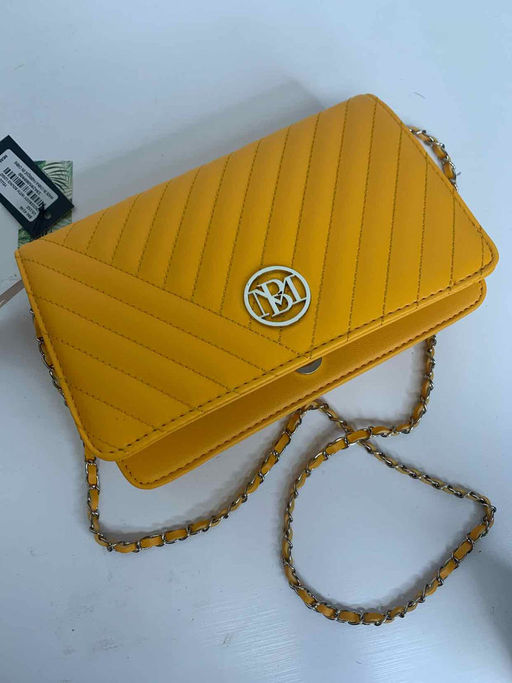 Badgley Mischka Mustard crossbody