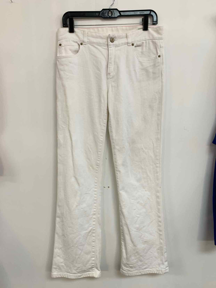 Women Size 6 Lilly Pulitzer White Jeans