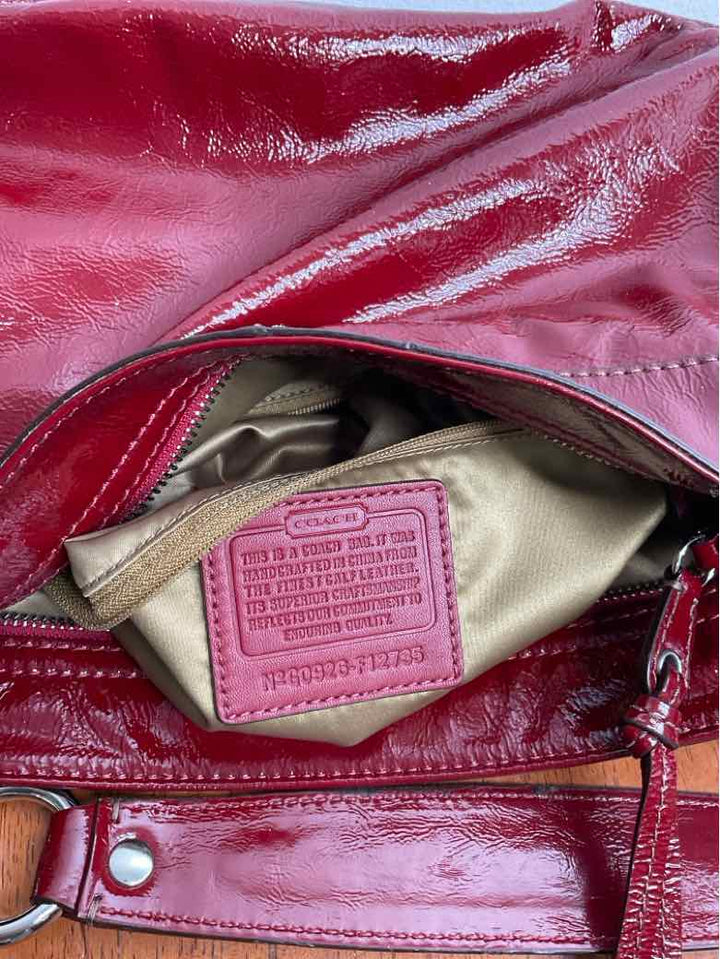 Coach Red shoulder bag