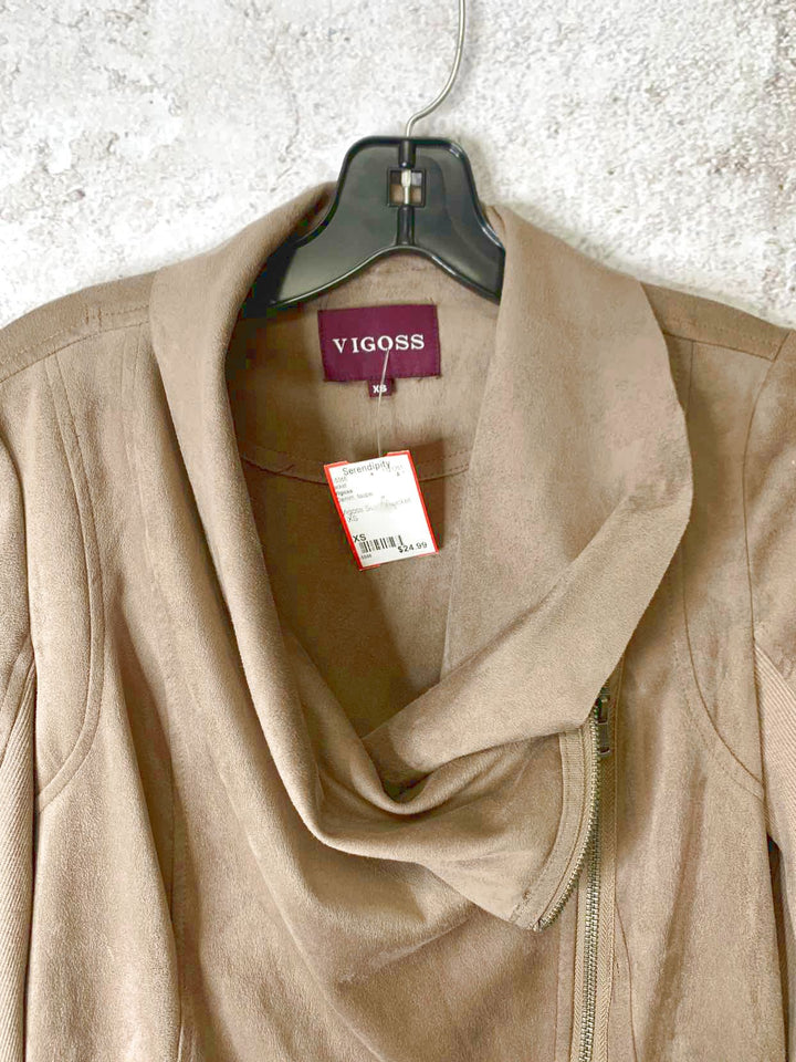 Vigoss taupe Women Size XS jacket