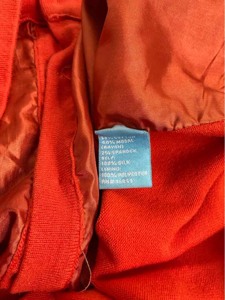 J. M Laughlin Size L Orange cardigan