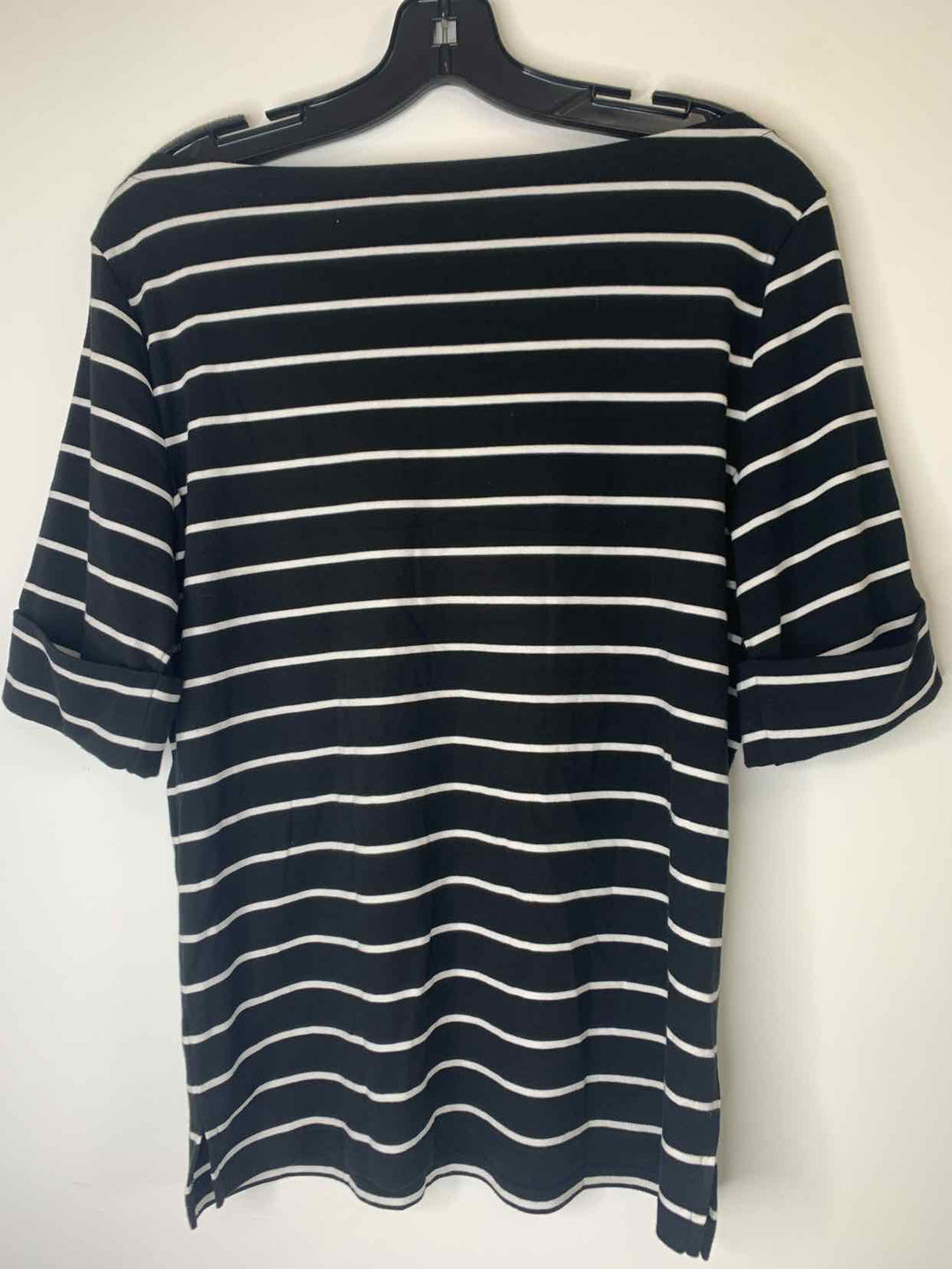 Ralph Lauren Women Size L striped short sleeve top