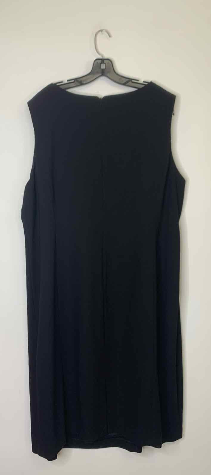 Women Size 22W Peter Nygard Black sleeveless dress