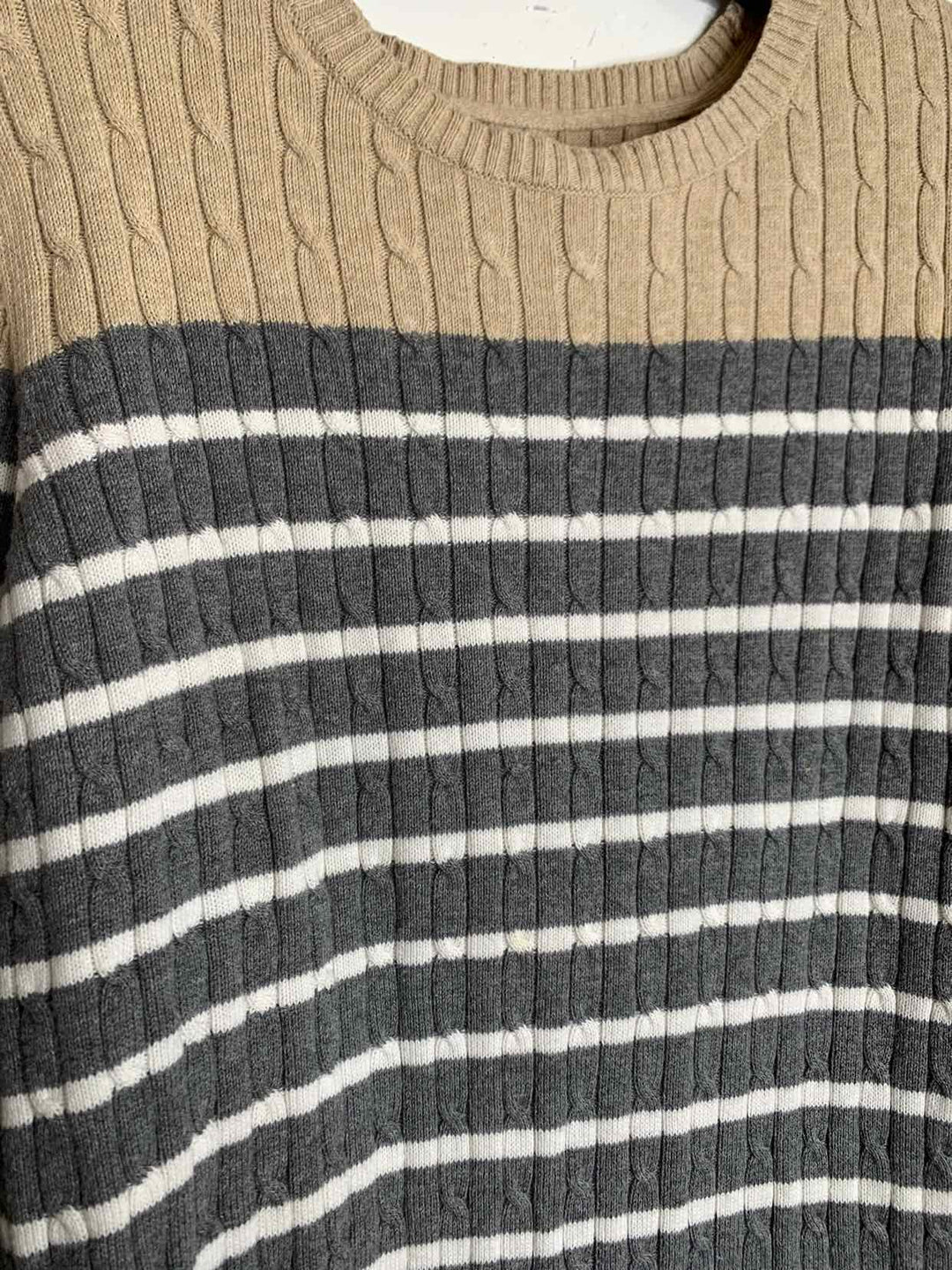 Croft & Barrow striped Women Size XL sweater