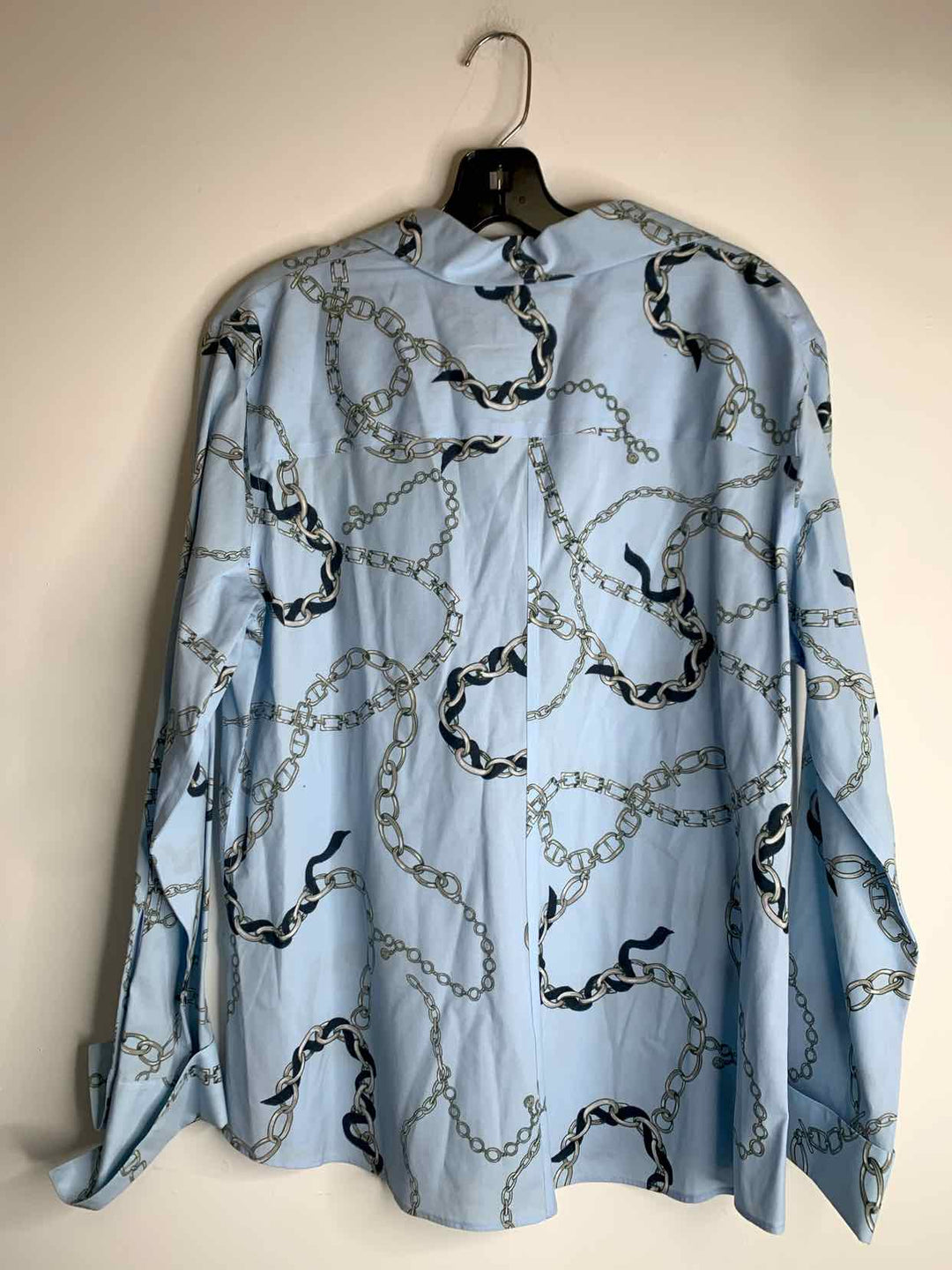 Women Size 16 Blue long sleeve top