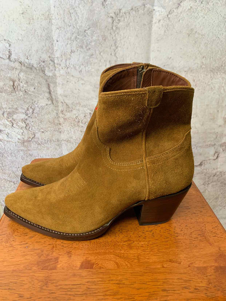Tecovas Brown W Shoe Size 9.5 ankle boots