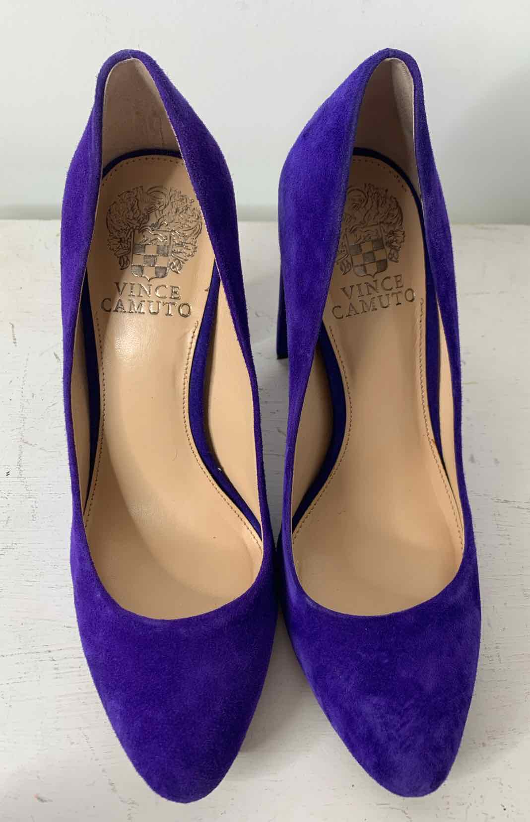 Vince Camuto purple W Shoe Size 7 medium heel