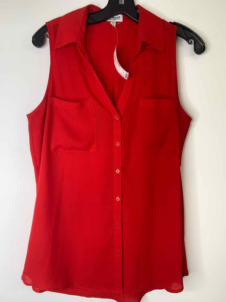 Express Women Size M Red sleeveless