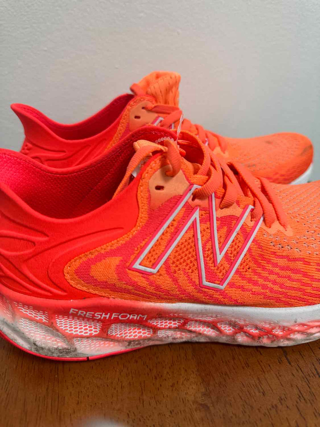 New Balance Shoe Size 9.5 Orange athletic sneaker