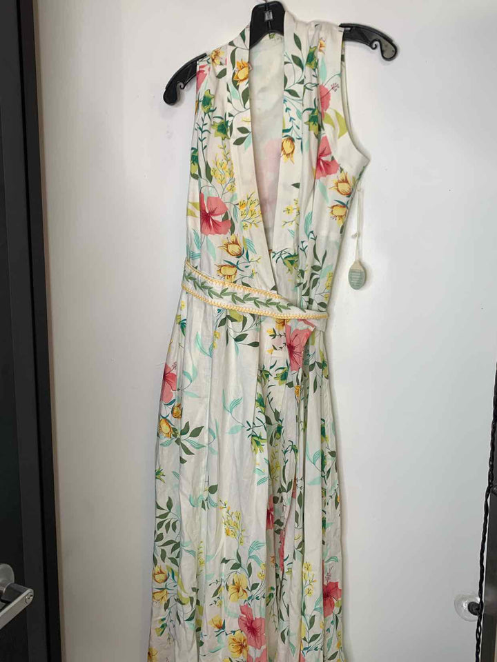 Women Size M Spartina White maxi sleeveless