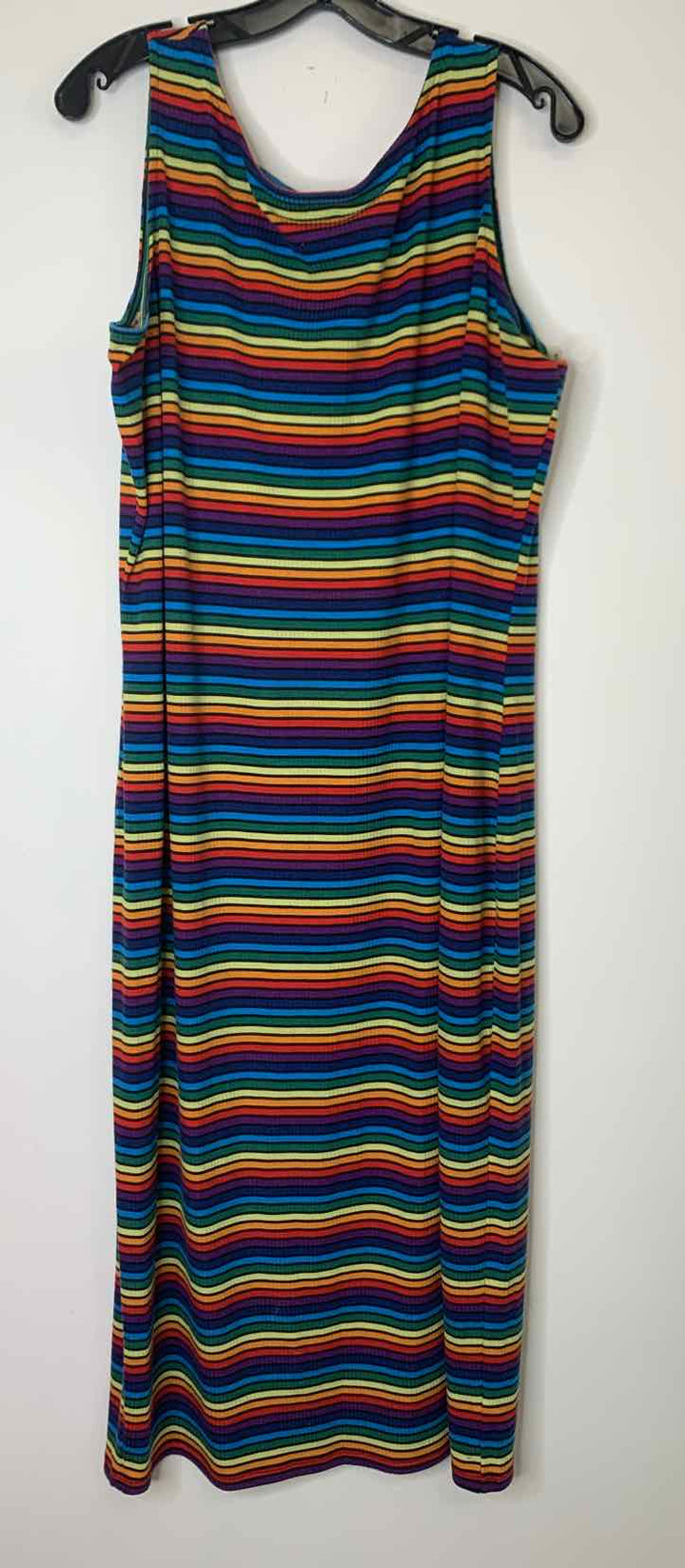 Women Size 22W Lane Bryant striped maxi sleeveless