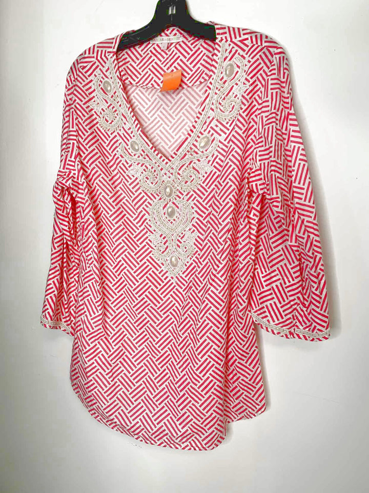Barbara Gerwit Women Size L Hot Pink long sleeve top