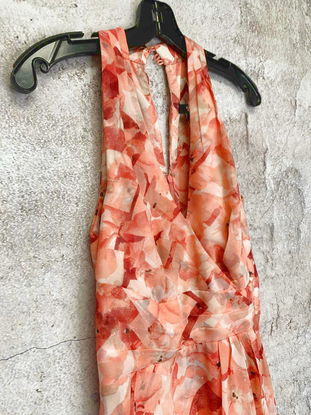 White Black Market Size 4 Peach sleeveless dress