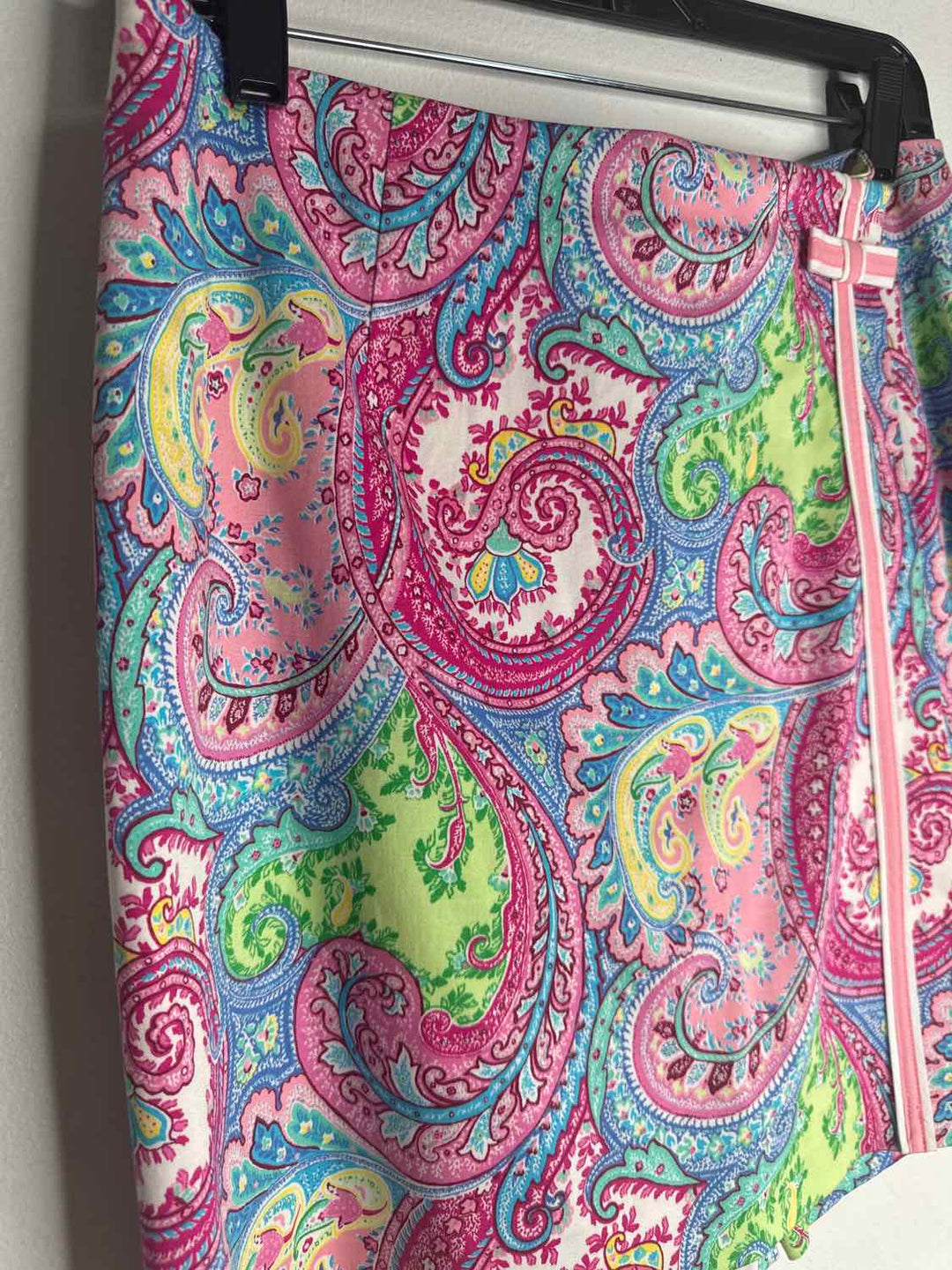 Island Republic Size 8 Pink Paisley knee length skirt