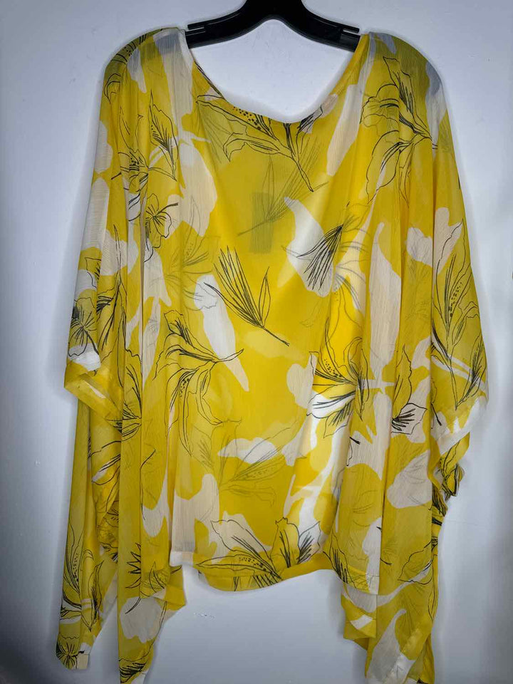 Chicos Women Size L/XL Yellow sleeveless