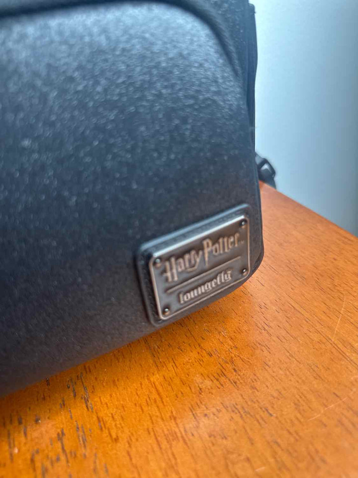 LoungeFly Black backpack purse