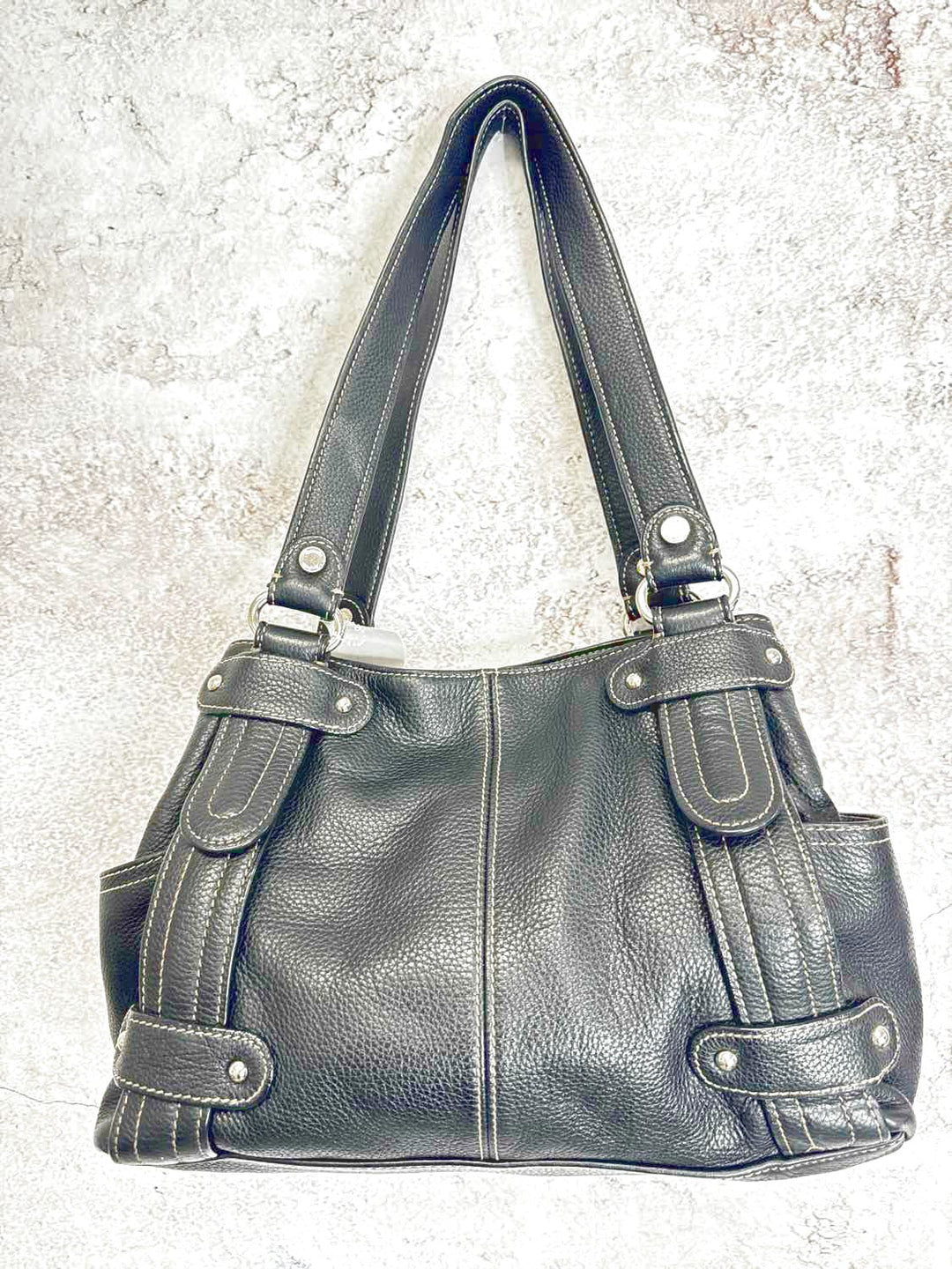 Tignanello Black shoulder bag