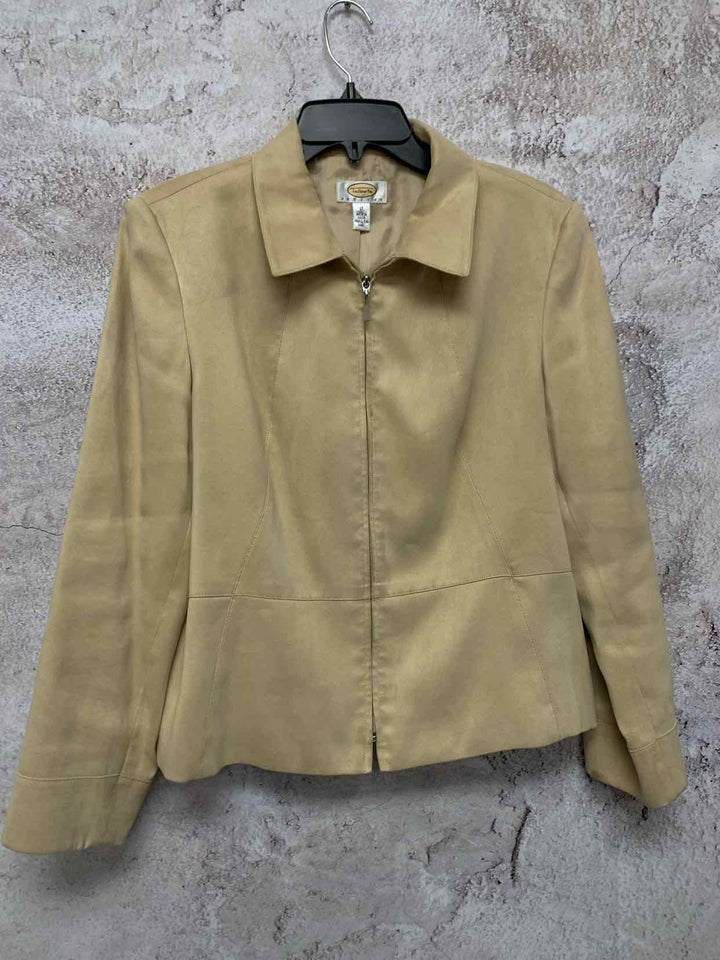 Talbots tan Women Size 12 jacket