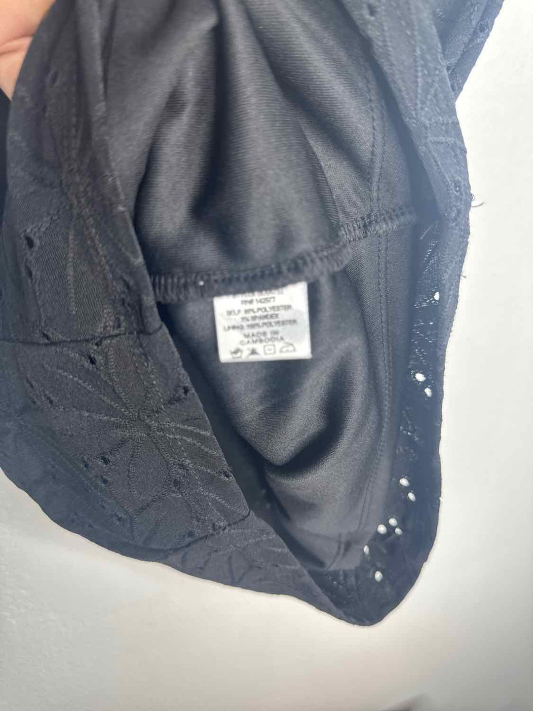 Biashe Size S Black strapless