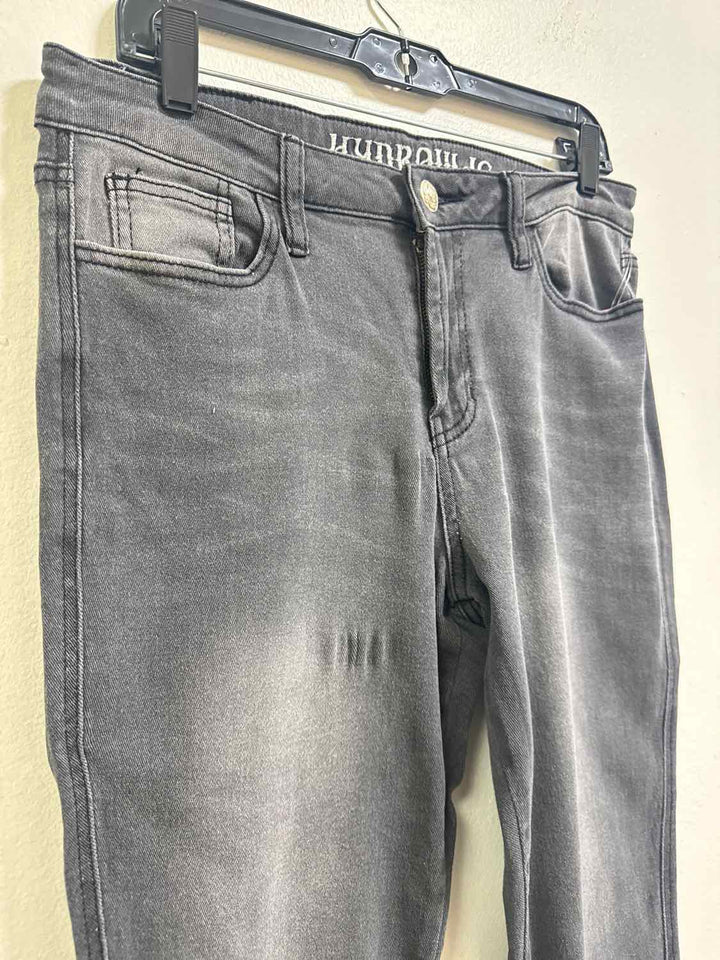 Hydraulic Size 10 Denim Washed Out jean capri
