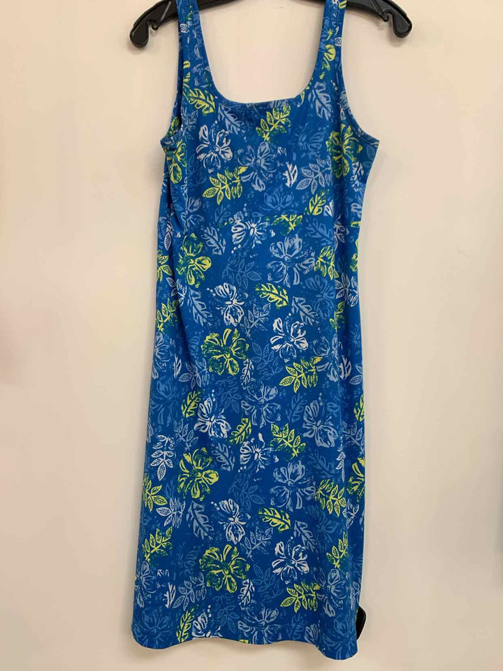 Columbia Size M Blue Floral athletic dress