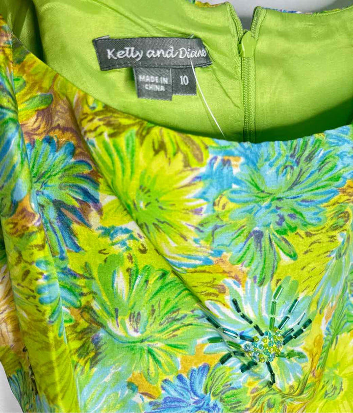 Kelly & Diane Size 10 Green sundress