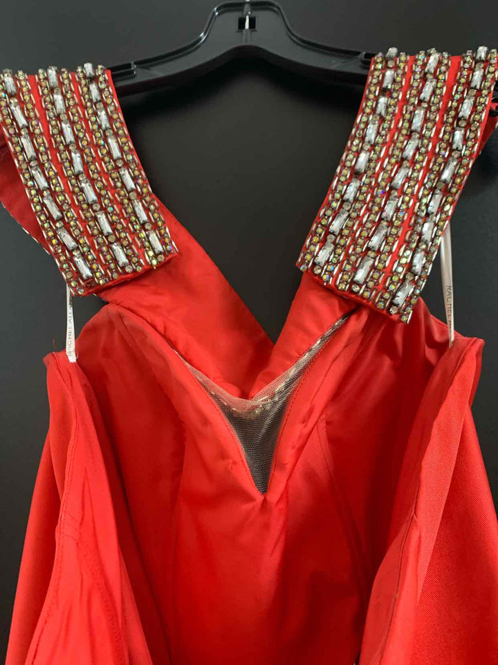 Women Size 6 Rachel Allan Red formal dress
