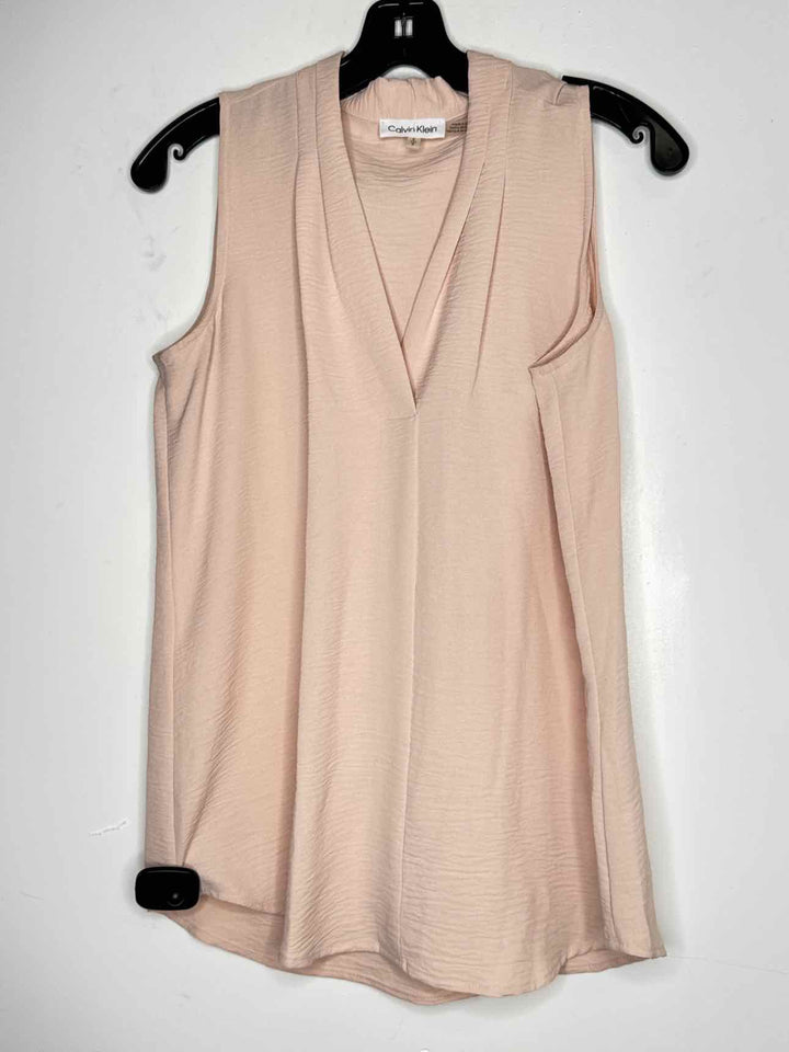 Calvin Klein Women Size S Peach sleeveless