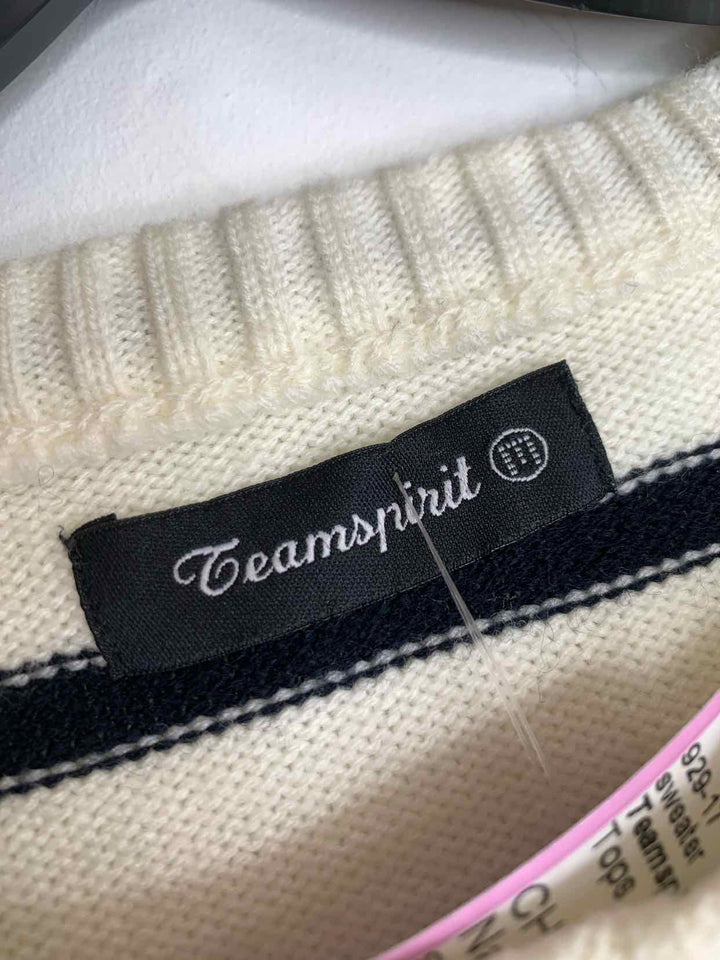 Teamspirit striped Women Size S sweater