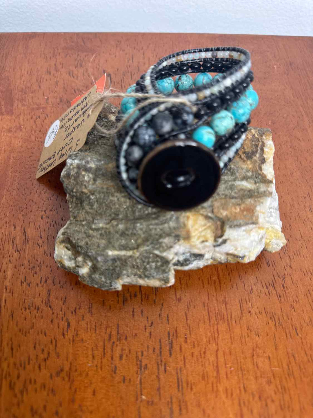 Stone Addiction Size OS Teal Excellent Bracelet