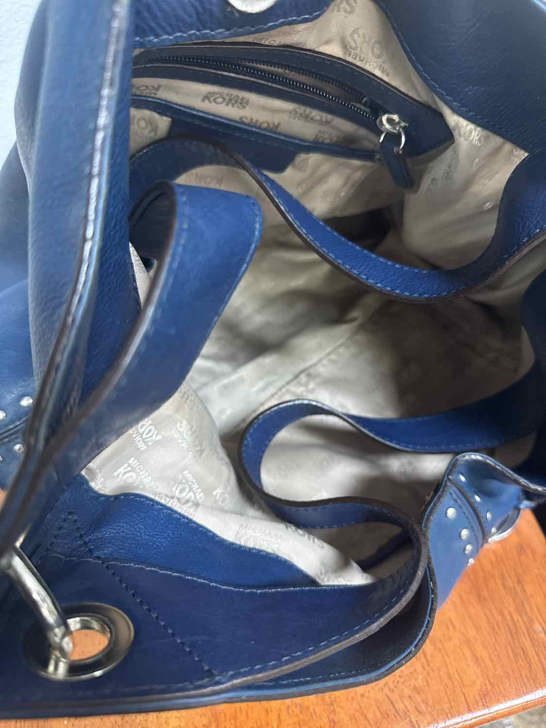 Michael Kors Navy shoulder bag