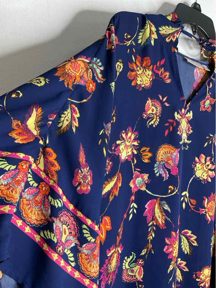 belle Kim Gravel Size XL Blue cover-Up