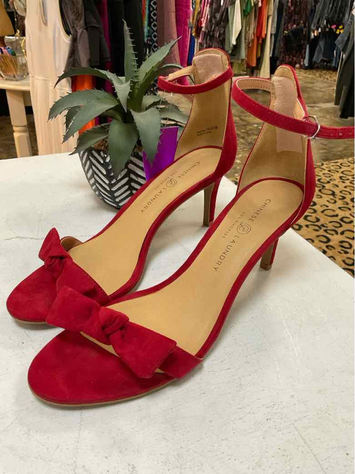 Chinese Laundry Shoe Size 10 Red high heel