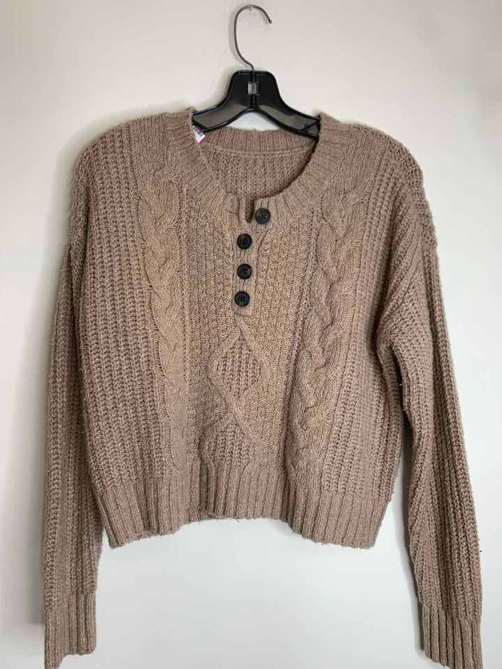 Brown Women Size XS sweater