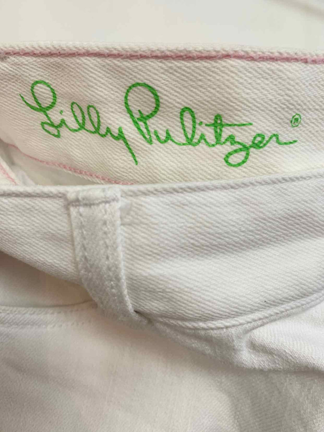 Women Size 6 Lilly Pulitzer White Jeans