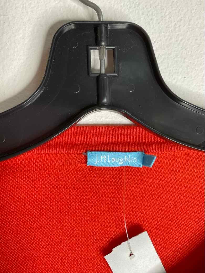 J. M Laughlin Size L Orange cardigan