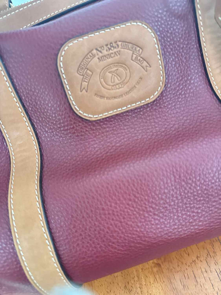 Ghurka Red Excellent Purse