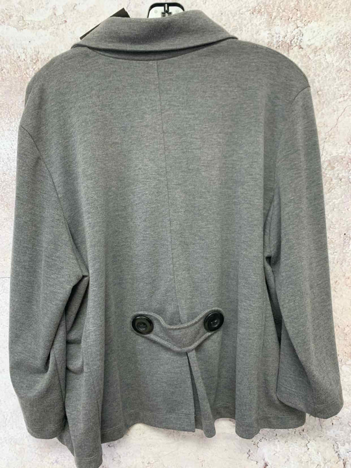 Chicos Grey Women Size XL jacket